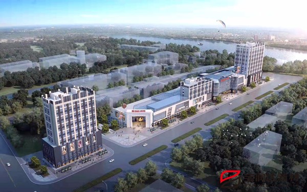 寶潤達外墻保溫一體板應用江蘇新悅廣場項目 寶潤達外墻保溫一體板應用江蘇新悅廣場項目